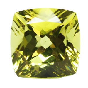 À la mode 100% naturel citron Quartz lisse pierre précieuse taille libre coussin à facettes coupe à la main fabrication de bijoux pierres précieuses certifiées - Product Image 1