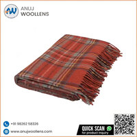Anuj Top Vente Stewart Royal Antique Laine Pique-Nique Couvertures Tissé Taille Personnalisée Meilleur Prix du Vendeur Indien Fabricant