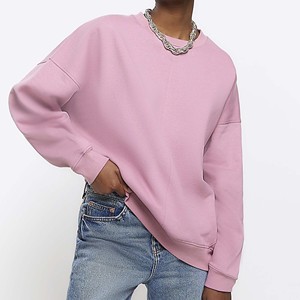 Sweat-shirt à capuche streetwear pour femme - 100% coton molletonné, imperméable et respirant, anti-boulochage, coupe-vent, séchage rapide - Product Image 3