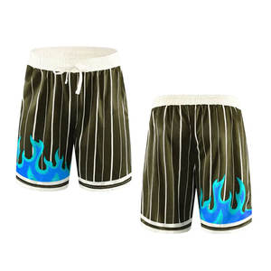 Short d'entraînement de sport d'été respirant avec logo personnalisé unisexe pour hommes, vêtements de basket-ball personnalisés avec impression de logo - Product Image 3