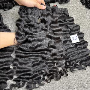 Meilleure qualité de cheveux Deep Wave dans la trame, 100% cheveux humains, cheveux bruts cambodgiens un donneur - Product Image 2