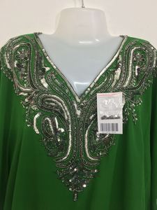 Vestido de caftán bohemio elegante y sexy bordado a mano para adultos, fiesta, boda, club nocturno, ropa para mujeres, tamaño libre, estilo indio pakistaní - Product Image 2