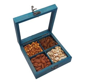 Boîte à épices en bois de sheesham, fabrication directe, bouteilles et bocaux de rangement, rectangle, conteneur de cuisine Masala Dabba pour mariage - Product Image 6