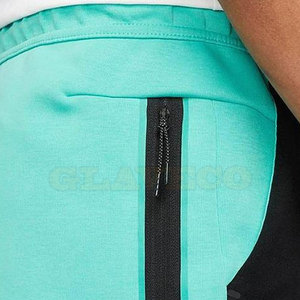 กางเกงผ้าฟลีซของผู้ชายมาใหม่กางเกงผ้าฟลีซแห้งเร็วไซส์ใหญ่น้ำหนักเบาลายตรงเอวขนาดกลาง - Product Image 5