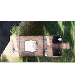 Villas prefabricadas ecológicas personalizadas de diseño industrial moderno 100% verdes para hoteles al aire libre hechas con contenedores de 20 pies y 40 pies - Product Image 5