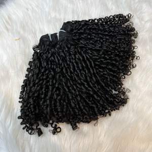 Best Selling Pixie <b>Curly</b> <b>Bundles</b> Raw Vietnamese Human Hair Luxury Quality From Single Donor With 100% Cuticle Aligned - Product Image 1