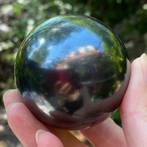 Esfera de ágata Shungite negra de cuarzo Natural, bola esférica de piedra preciosa pulida, Feng Shui para regalos de decoración del hogar, venta al por mayor - Product Image 5