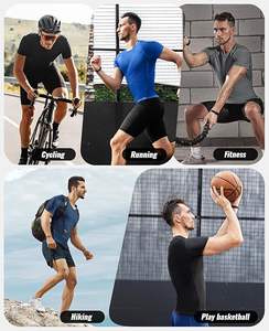 เสื้อรัดกล้ามเนื้อ MMA BJJ แบบไม่มีชุดกีฬา (No Gi) ระบายอากาศได้ดี แขนครึ่งตัว ป้องกันแสงแดด UPF50+ ป้องกันแบคทีเรีย เป็นมิตรกับสิ่งแวดล้อม แห้งเร็ว บริการ OEM & ODM - Product Image 5