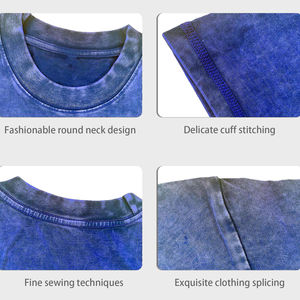 Top 2025 nueva llegada hombres lavado con agua camiseta verano Ringer secado rápido transpirable de talla grande lavado con agua camisetas para hombres venta en línea - Product Image 4