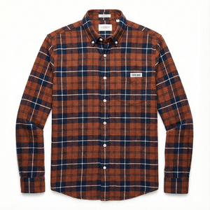 เสื้อเชิ้ตลายสก็อตสไตล์วินเทจ ยี่ห้อ Custom SWIPE WIRE SPORTS รุ่น Lumberjack ผ้าฟลานเนลเนื้อหนา 100% ผ้าฝ้าย ขัดผิวอย่างดี ทรงลำลอง แบบ unisex ติดกระดุม - Product Image 1
