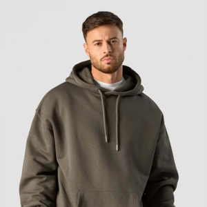Sweat à capuche d'entraînement écologique pour hommes et femmes Style pull 100 coton Tissu durable pour l'entraînement et la salle de sport - Product Image 2