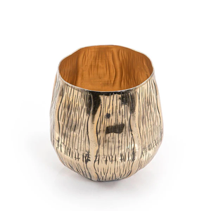 Bol décoratif en métal doré pour le Ramadan Eid et la décoration festive Bols en métal doré Bols d'inspiration antique finis en argent - Product Image 1