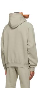 Sudaderas Unisex de alta calidad 100% de algodón, sudaderas con capucha bordadas personalizadas, ropa de calle con cuello de lana, Invierno en Blanco para hombres - Product Image 6