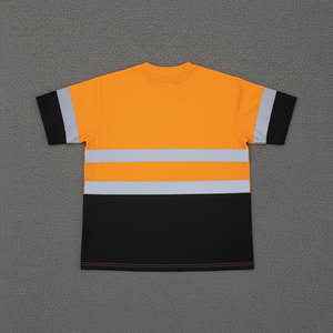 Camiseta para hombre de malla transpirable con logotipo personalizado, certificada para la construcción - Product Image 4