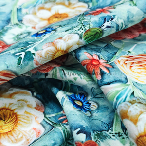 100D vải lụa mịn vật liệu thoải mái cho quần áo giản dị - Product Image 3