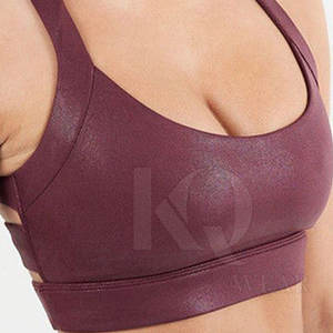 Sujetador de Cuero para Mujer, Diseño Moderno, Transpirable y Ligero, Tallas Grandes, Alta Sujeción, Logotipo Frontal - Product Image 6