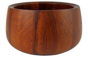 Super Offres Vente à l'exportateur de saladiers en bois massif de forme ronde polie - Product Image 2