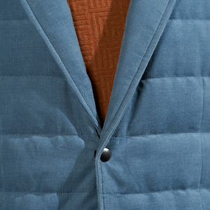 Chaqueta Acolchada Reversible para Hombre, al por Mayor, de Doble Cara, Rellena de Poliéster, Resistente al Viento, Impermeable, Transpirable y Ecológica, con Capucha, Talla Grande - Product Image 4