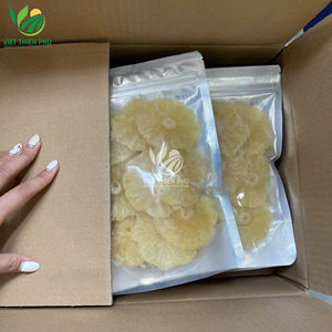 Anneaux d'ananas séchés sans sucre VN en vrac, qualité supérieure, prix d'usine, produit fruité pour une collation délicieuse et saine, échantillon gratuit - Product Image 6