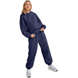 Gran oferta, chándal corto para mujer, conjunto de dos piezas, pantalones de chándal y Sudadera con capucha, suministro OEM perfecto para tiendas de ropa de calle y etiquetas de moda - Product Image 6