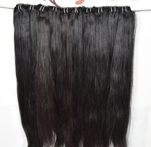 Cheveux humains ondulés bon marché vente en gros, extensions de cheveux humains indiens vierges Remy, faisceaux naturels - Product Image 4