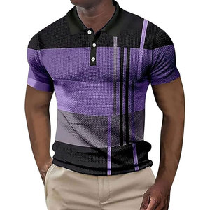 Venta al por mayor 100% algodón estampado bordado Logo hombres Polo Camisa lisa en blanco Golf Polo camiseta personalizada Polos - Product Image 1