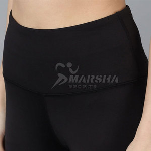 Leggings de sport pour femmes à taille haute, tendance, en tissu doux Spandex/Polyester, utilisables toute l'année - Product Image 5