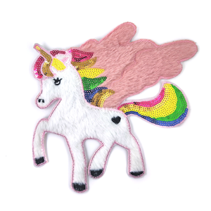Parches de Lentejuelas Bordados con Unicornio para Coser en Gorras y Accesorios de Ropa, Venta al por Mayor - Product Image 2