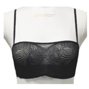 บราเล็ตทรงสามเหลี่ยมแบบสายรัด ผ้าไนลอนผสมอีลาสเทน สำหรับผู้หญิง พร้อมตัวปรับสายแบบหัวเข็มขัด กางเกงชั้นในทรงบราซิลเลียน แห้งเร็ว เอวกลาง - Product Image 3