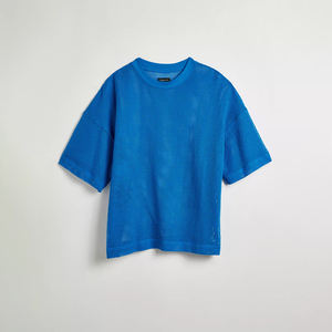 เสื้อยืดสตรีทไซส์ใหญ่พิเศษใส่ได้ทั้งชายและหญิงเทรนด์ใหม่เสื้อยืดธรรมดาแฟชั่นลำลองระบายอากาศได้ดีใส่ได้ทั้งชายและหญิง - Product Image 4