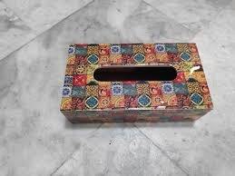 Boîte à mouchoirs en résine Porte-serviettes pour Restaurant Maison Table Décoratif - Product Image 6