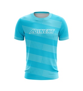 Personnaliser Slim Fit Football Jersey Chemises En Gros Sublimation Running Wear Sublimation T-shirt Polyester Tee Shirt - Product Image 5