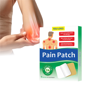 OEM 12x8cm Adesivo Térmico Herbal Ecológico para Alívio de Dores Musculares e Articulares no Joelho e Costas - Product Image 1