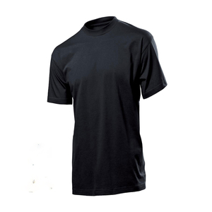 Camiseta de manga corta personalizada unisex para hombre, logotipo bordado Formal, transferencia de calor sólida, serigrafía, serigrafía - Product Image 2