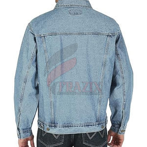 Marque distributeur Veste jeans respirante pour homme Utilisation en extérieur Vestes jeans confortables au meilleur prix - Product Image 2