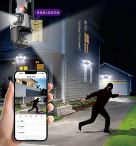 WiFi 摄像头 PTZ 8 倍数码变焦夜视双屏户外 8MP CMOS 传感器安全防护网络摄像机带 SDK - Product Image 4