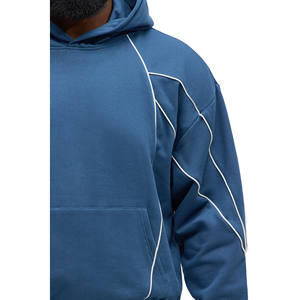 Nouveau survêtement sportif pour homme, coupe-vent, de haute qualité, respirant et confortable, avec bandes latérales, survêtement pour homme - Product Image 4