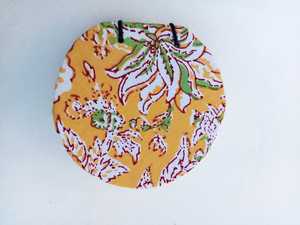 ดอกไม้แฮนด์เมดอินเดียวารสารห่อสีเหลืองไดอารี่ของขวัญสำหรับแม่ทำด้วยมือวารสารโน๊ตบุ๊ค - Product Image 6