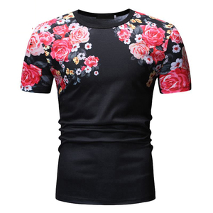Camisetas Bordadas para Hombre, Ropa de Verano para Exteriores, Camisetas de Algodón Suave y Cómodas, Diseño Transpirable con Estampado - Product Image 2