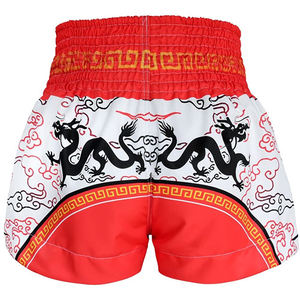 Pantalones Cortos de Muay Thai de Diseño Personalizado, Profesionales, para Kickboxing, Entrenamiento de Boxeo, Gimnasio, Sublimación - Product Image 3