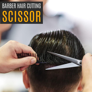 Tijeras de corte de pelo de peluquero profesional de acero inoxidable, tamaño personalizado, duraderas, suministros de peluquería de alta calidad - Product Image 6