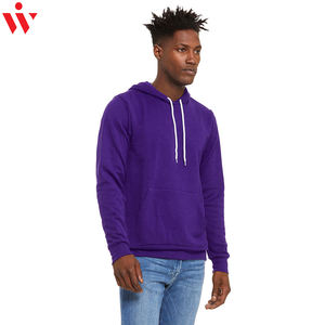 Diseño personalizado de los hombres 100% de algodón de lana de invierno de peso pesado sudaderas con capucha Casual impreso liso teñido en tallas 3XL 6XL patrón sólido - Product Image 6