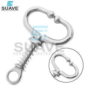 Nouveau porte-taureau Offre Spéciale avec forme ronde porte-taureau vache en acier inoxydable de qualité supérieure par SUAVE INSTRUMENTS SURGICAUX - Product Image 2