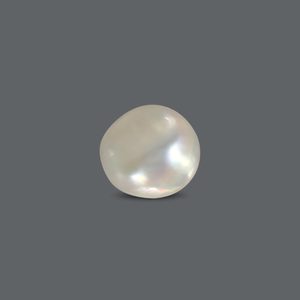 Perla de Agua Dulce Natural Blanca de Basra de 3.37 Quilates, Suelta para Joyería - Product Image 1