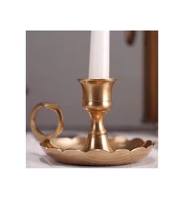 Portavelas de Metal para decoración Decoración navideña hecha a mano Portavelas Artesanías indias más vendidas Iluminación tradicional - Product Image 2