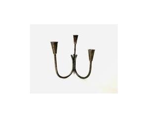 Modern Iron Gold Black Handmade Durable <b>Candlestick</b> <b>Holders</b> for Sophisticated Home Event Decor for Christmas Indian Best Prices - Product Image 5