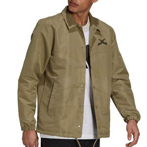 New Design Custom Logo <b>Coaches</b> Jacket Waterproof <b>Coaches</b> Jacket Polyester Made <b>Coaches</b> Jacket - Product Image 4