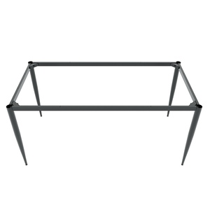 ขาโต๊ะเหล็กสไตล์อินดัสเทรียล ขนาด 160x80 ซม. รุ่น Heavy-Duty CONE II พร้อมขาเก้าอี้สแตนเลส สำหรับโรงพยาบาล ห้องรับประทานอาหาร ห้องครัว HCCN012 - Product Image 1