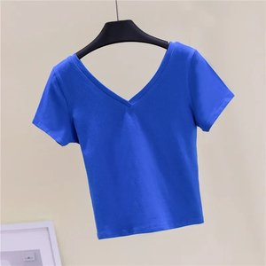 T Shirts Plain 100% Cotton <b>Polyester</b> <b>Tshirt</b> Designer logo Men's T-shirts - Product Image 5