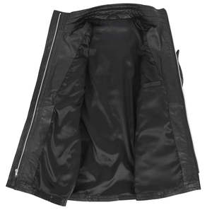 Chaqueta Casual de Invierno para Hombre, de Alta Calidad, con Cierre, Transpirable, 100% Genuina - Product Image 1